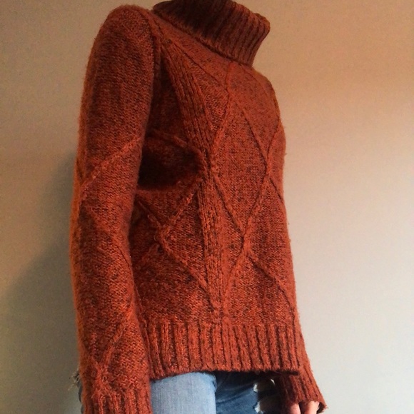 element knit turtleneck sweater - Picture 3 of 4